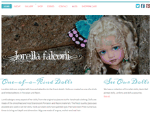 Tablet Screenshot of lorellafalconi.com